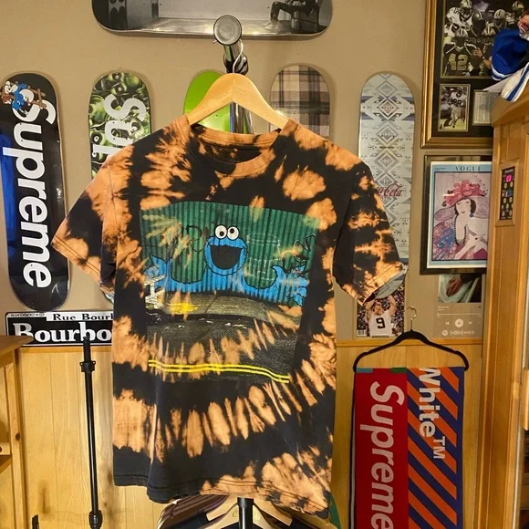 Custom one of one cookie monster Sesame Street shirt - Picture 1 of 5